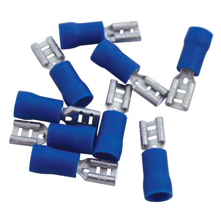Articolo 502 Faston capicorda piatti per linea elettrificata SLIM - Idoneo all'utilizzo con il Mod. 418 Pinza crimpatrice professionale per capicorda - Osd gruppo Ecotech srl